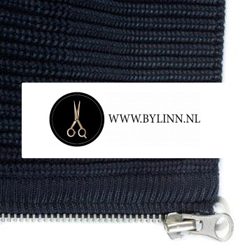 48 Baumwoll-Etiketten mit eigenem logo | Nählabel selbst gestalten