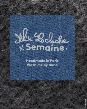 Denim Abzeichen Mit Logo
