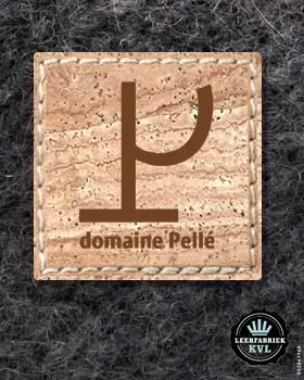Lederetiketten Mit Logo