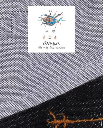 Markenlabels Mit Logo