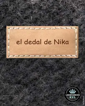N&Atilde;&curren;h Etiketten Kunstleder