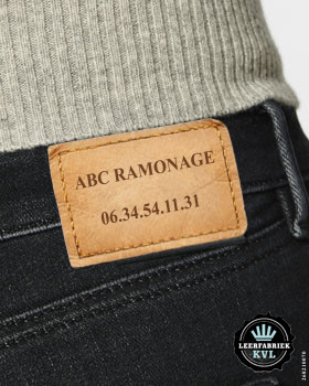 Leder Label Selbst Gestalten